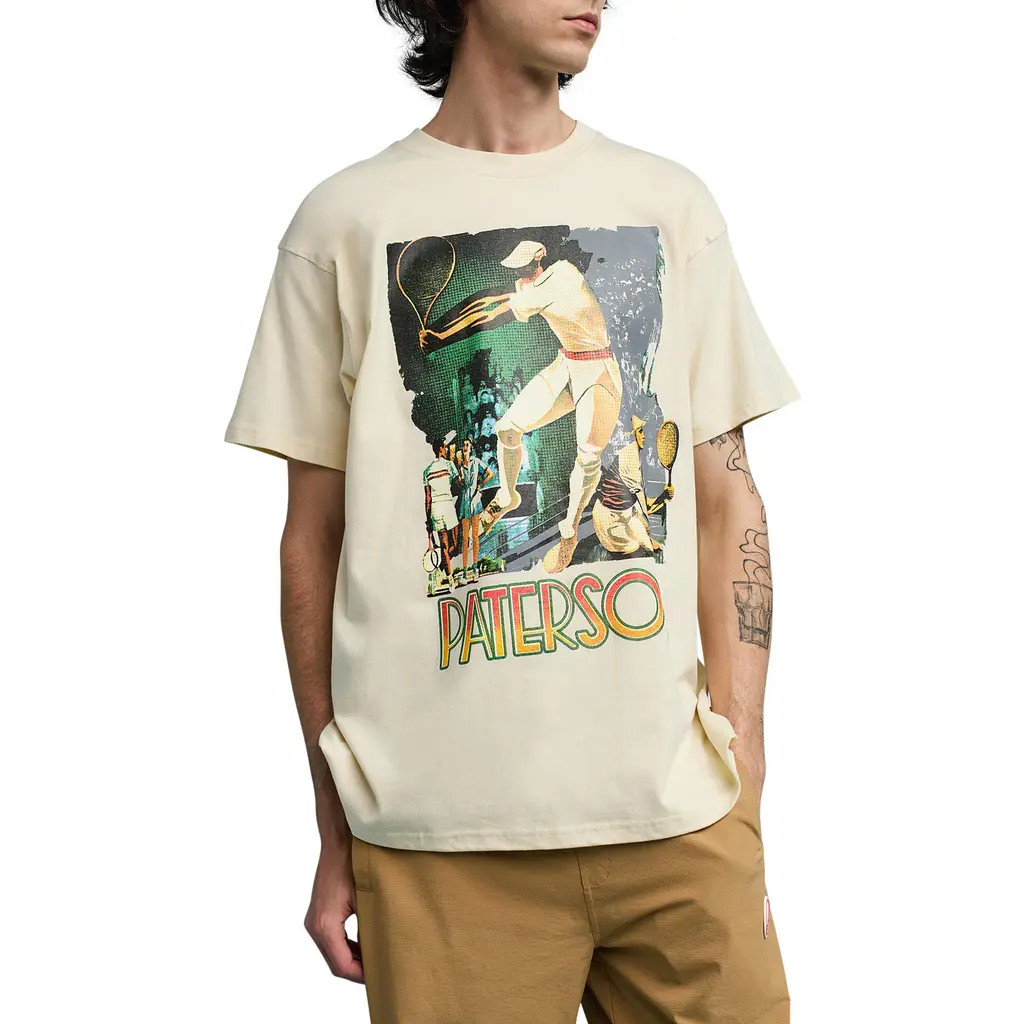 PATERSON Ace Graphic T-Shirt in Cream at Nordstrom, Size Small | Nordstrom
