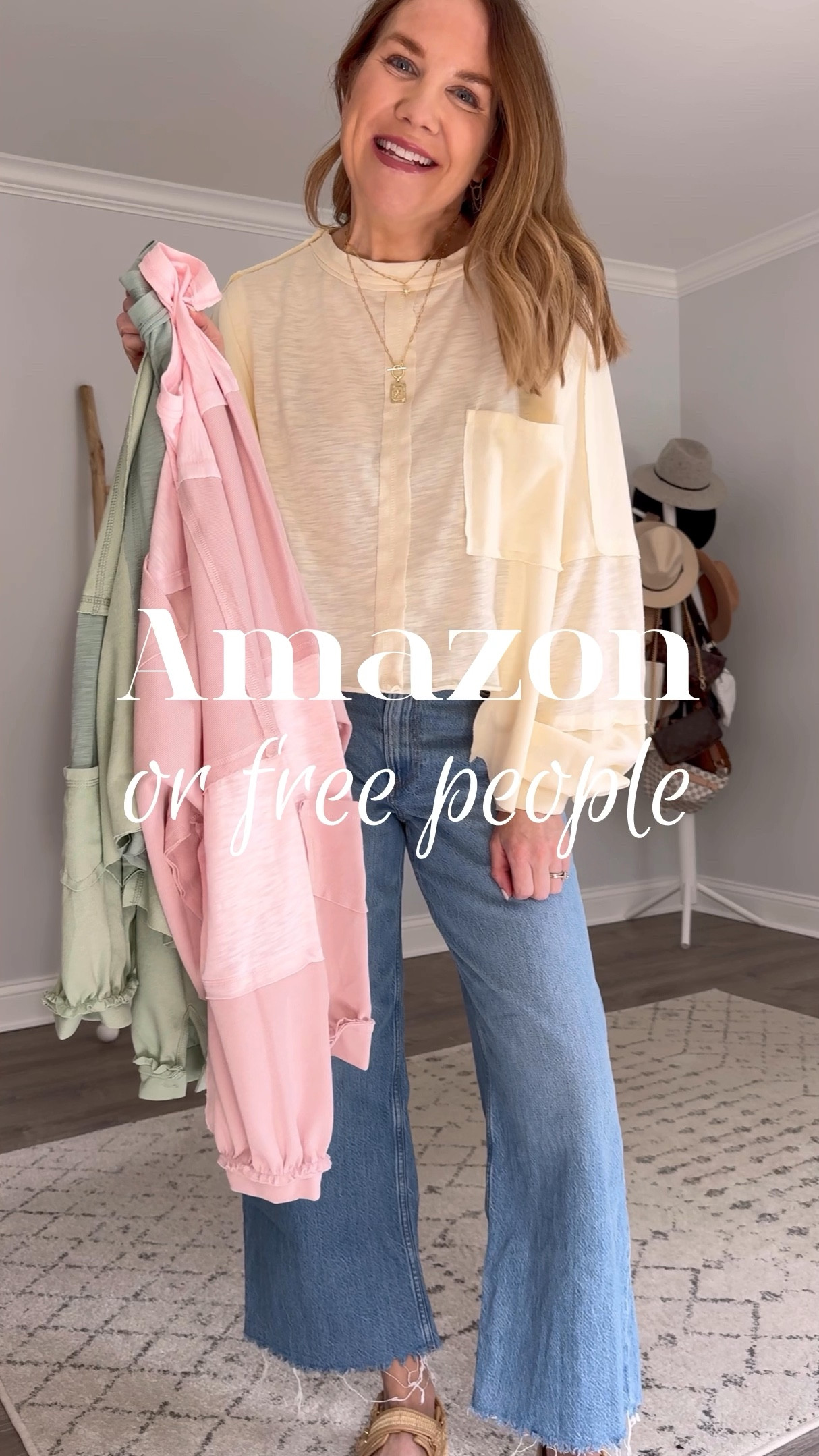 This look for less Amazon find is a major win👏🏼👏🏼
For reference, I’m 5’7” and  about 135lbs and I have a medium in all three.

Amazon fashion find, boho style, Free People style, affordable fashion, Amazon outfits, summer to fall outfit, inclusive sizing, how to style, oversized top, over 40 style, casual fall outfit idea, fall fashion 2024 #2024trends #outfitinspo #fallfashion


#LTKStyleTip #LTKVideo #LTKFindsUnder50