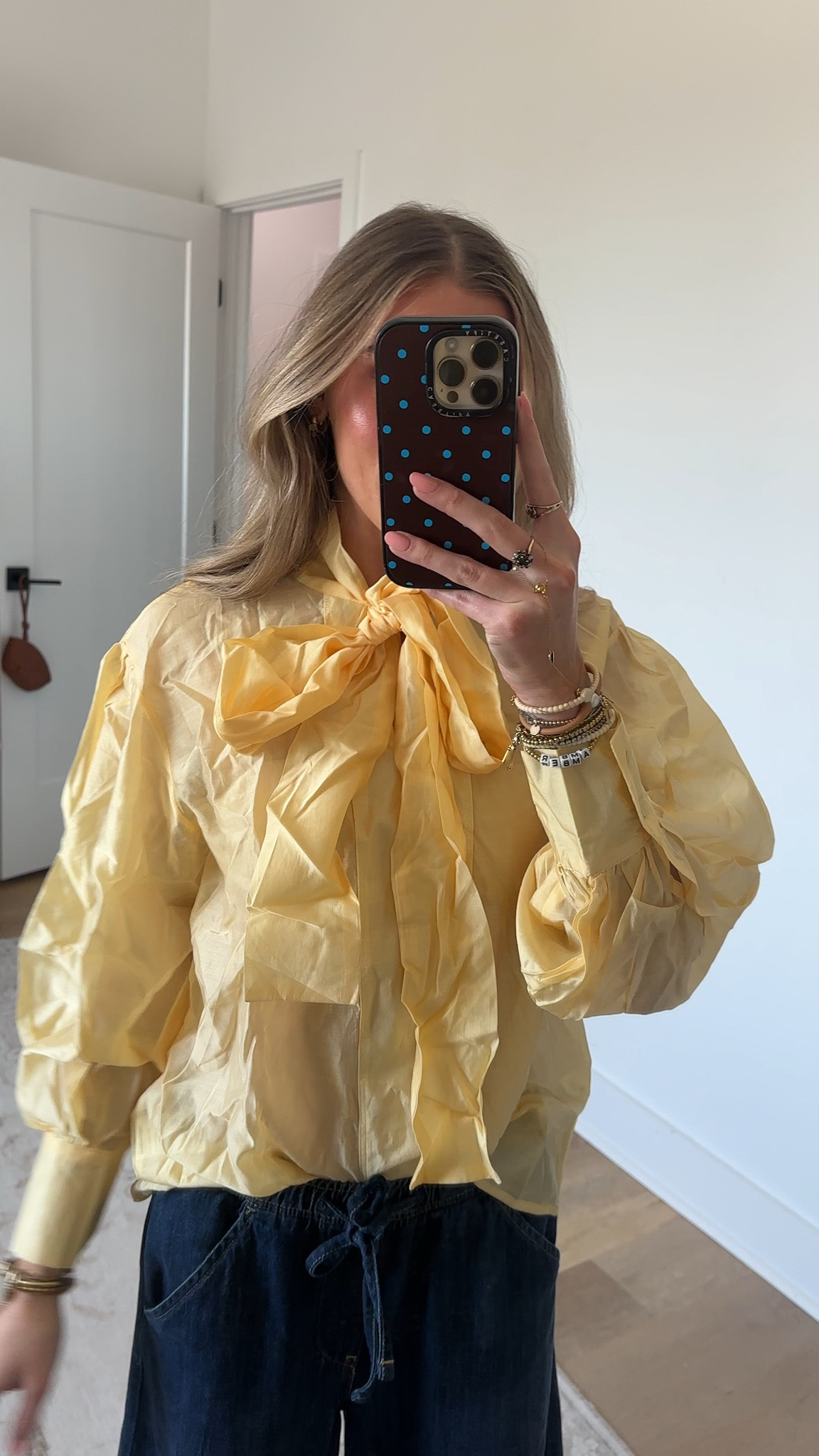 Amazon size small Chevara Women’s Bow Tie Neck Shirt Elegant Long Puff Sleeve Office Shirts Business Dress Tops

#LTKSaleAlert #LTKWorkwear #LTKootd