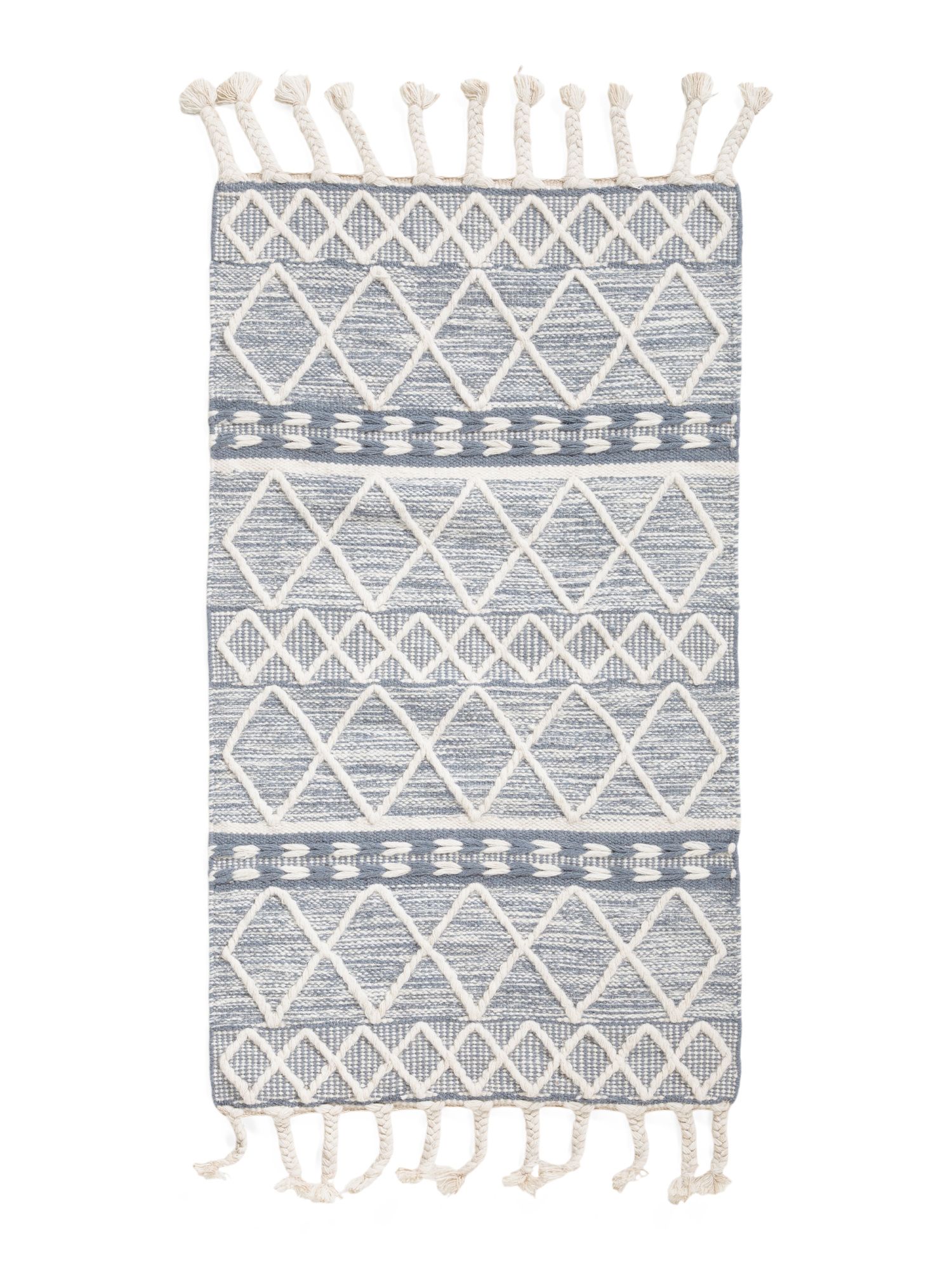 Wool Blend Flatweave Tassel Rug | Rugs | Marshalls | Marshalls