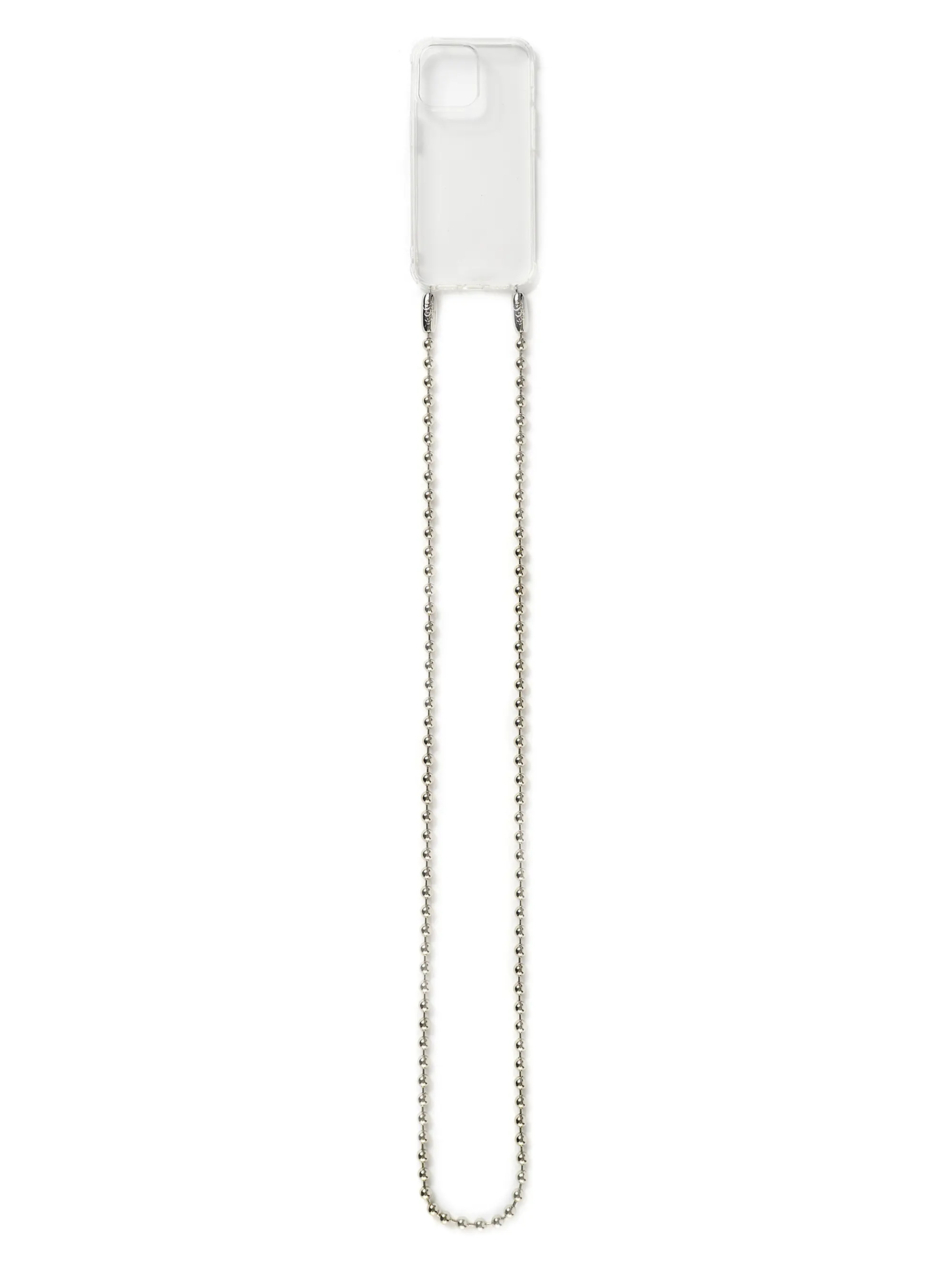 Rhodium Ballchain Crossbody Strap & Case Set | Saks Fifth Avenue
