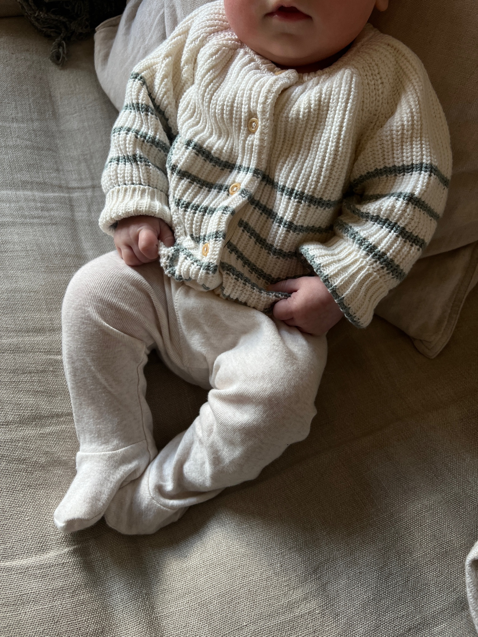 Baby clothes, baby cardigan, baby jumper, stripe cardigan, baby leggings, baby trousers, baby outfit, baby knitwear 

#LTKbump #LTKunder100 #LTKbaby