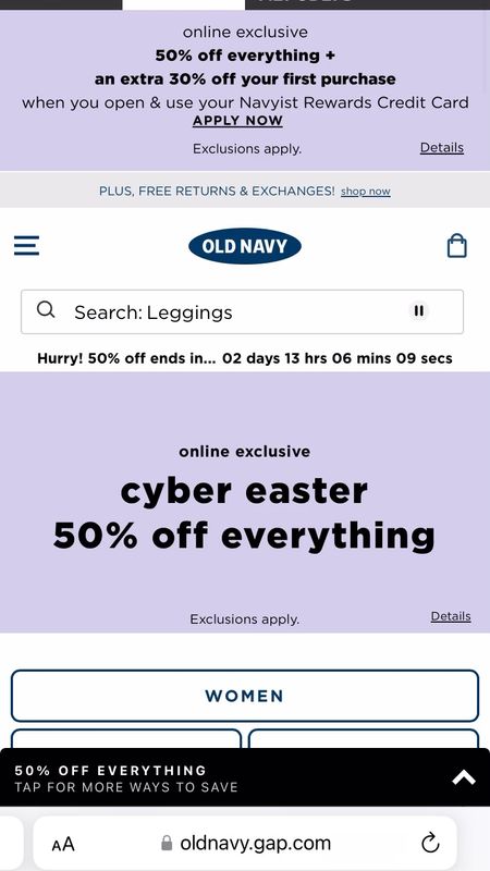 Spring SALE! 50% off everything for the whole Family at Old Navy! Stock up for summer before your favorites are gone! Linked what’s in my bag!

#LTKstyletip #LTKsalealert #LTKfamily