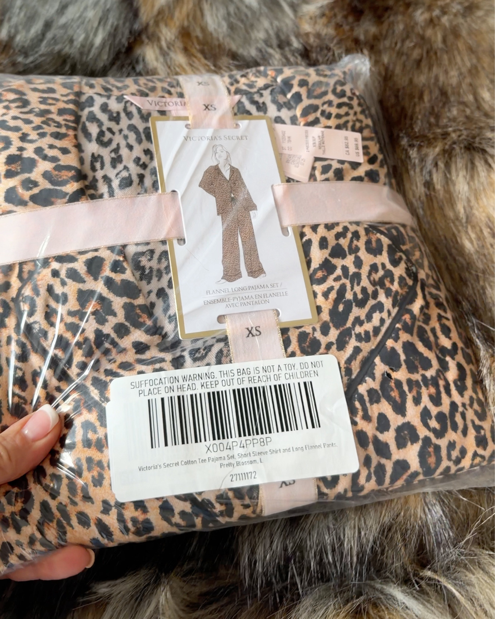 A surprise gift came today from my husband!  Gotta love the leopard print! 🐆

Love these VS flannel sets for lounging around the house. They are lightweight, warm and super comfy.  They are great for traveling too.  This is my 4th set and I wear them all the time.  Wearing XS  

#LTKTravel #LTKdayinmylife #LTKHome