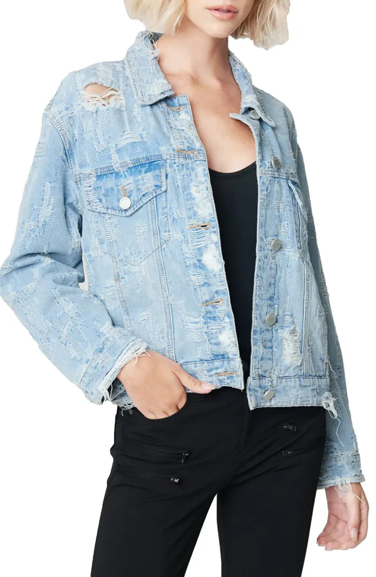 Distressed Denim Jacket | Nordstrom
