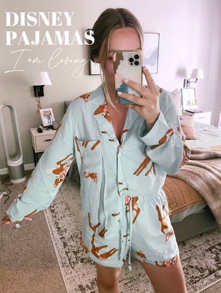 Pajamas for Disney! Loved these Bambi pjs so much I linked all my favorite Disney inspired pjs for your next trip. 🤩🏰✨💗

#disney #disneyoutfits #pajamas #loungewear #disneyworld 

#LTKunder50 #LTKsalealert #LTKFind