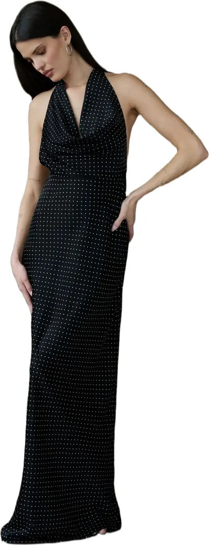 Cowl Halter Maxi Dress | Nordstrom