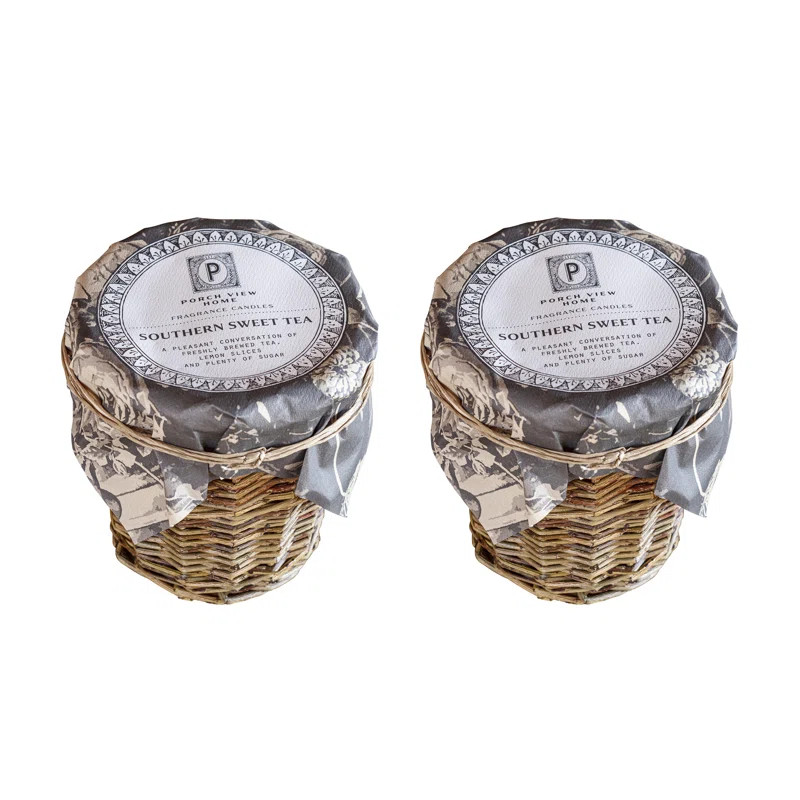 Southern Sweet Tea Scented Jar Candle (Set of 2) | Wayfair North America
