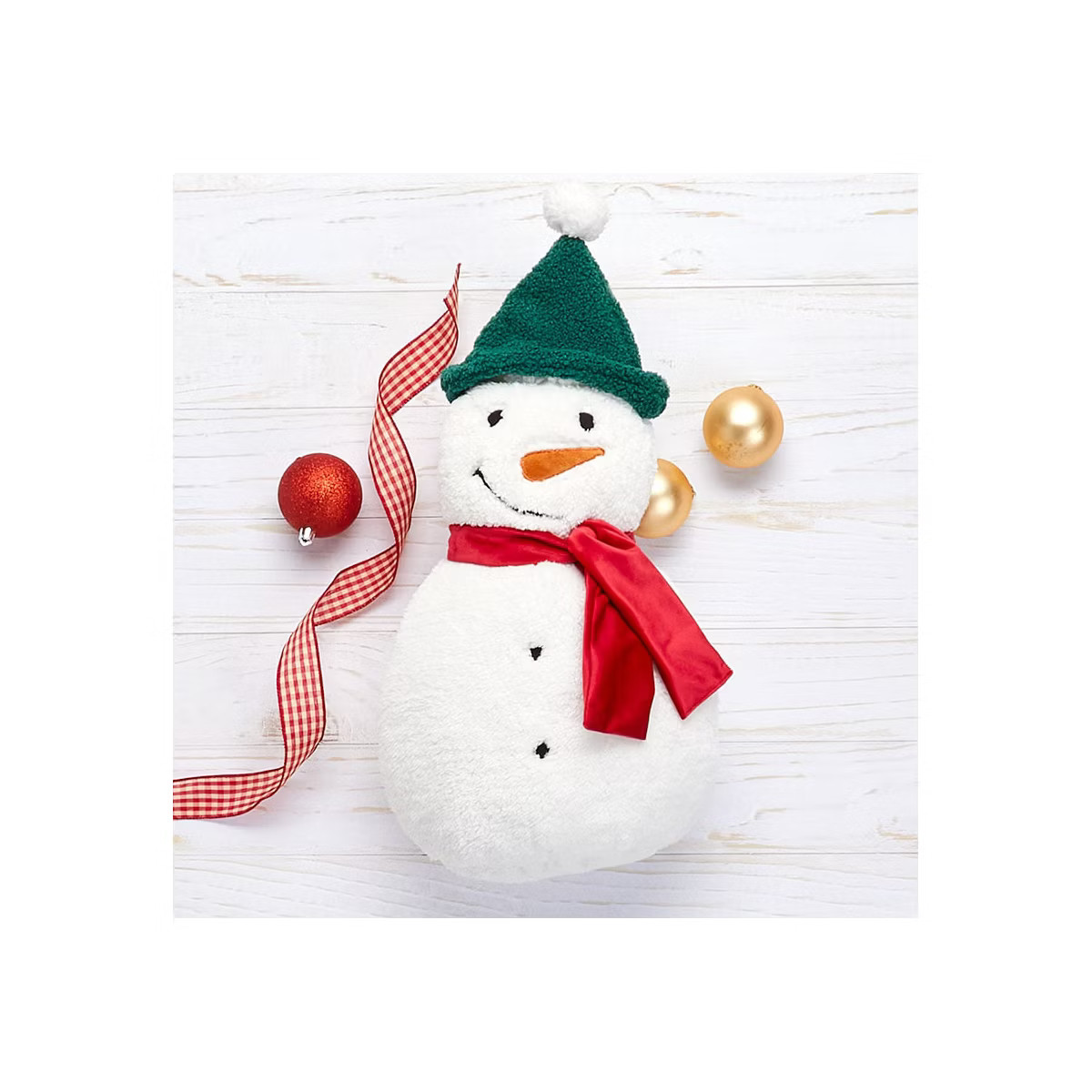The Lakeside Collection Christmas Shaped Accent Pillows - Snowman | Target