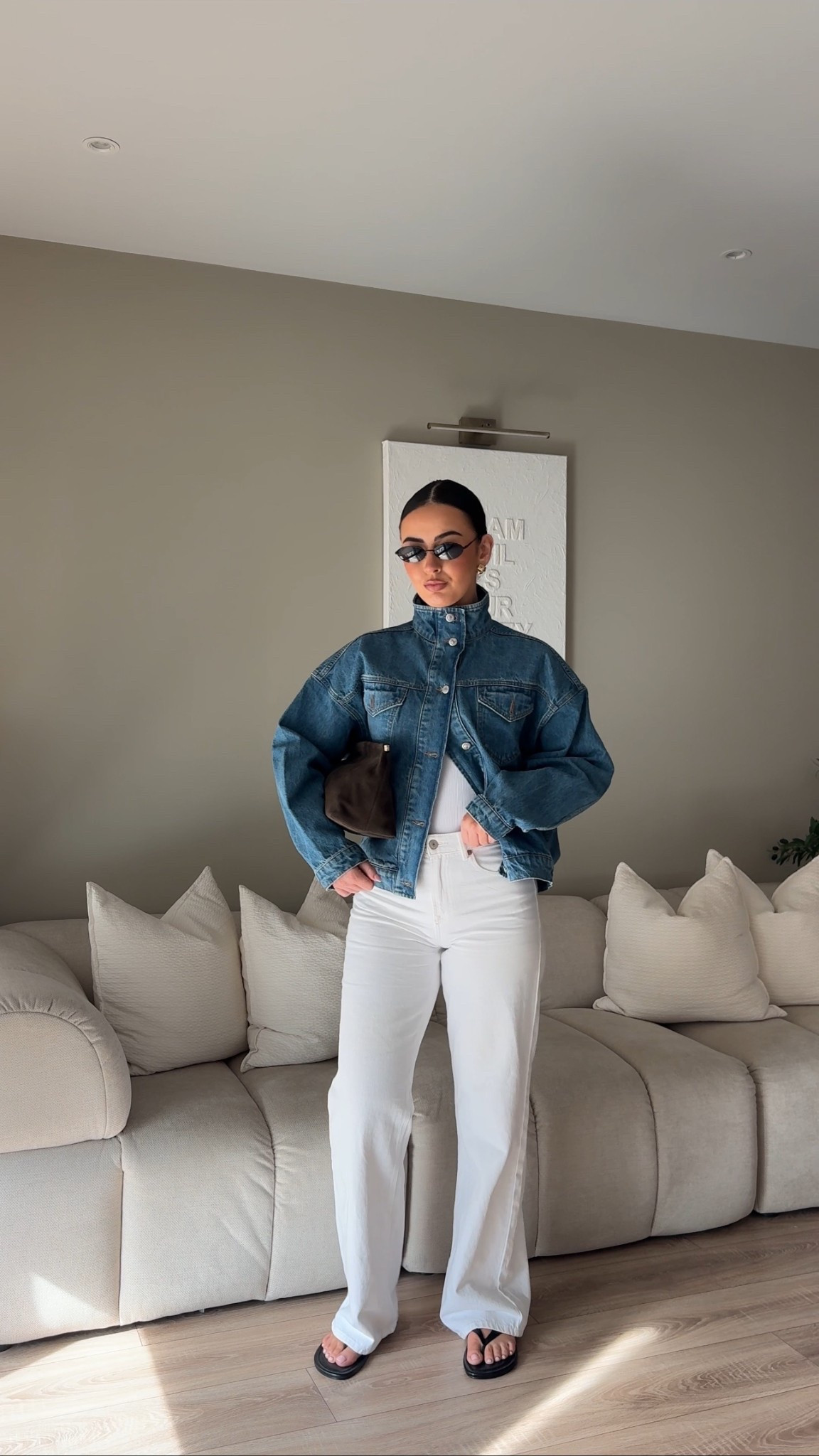 I wear a size S in the jacket & 10 in the jeans! 🤍

ASOS, denim jacket, spring jacket, white jeans, spring outfits

#LTKspring #LTKuk #LTKeurope