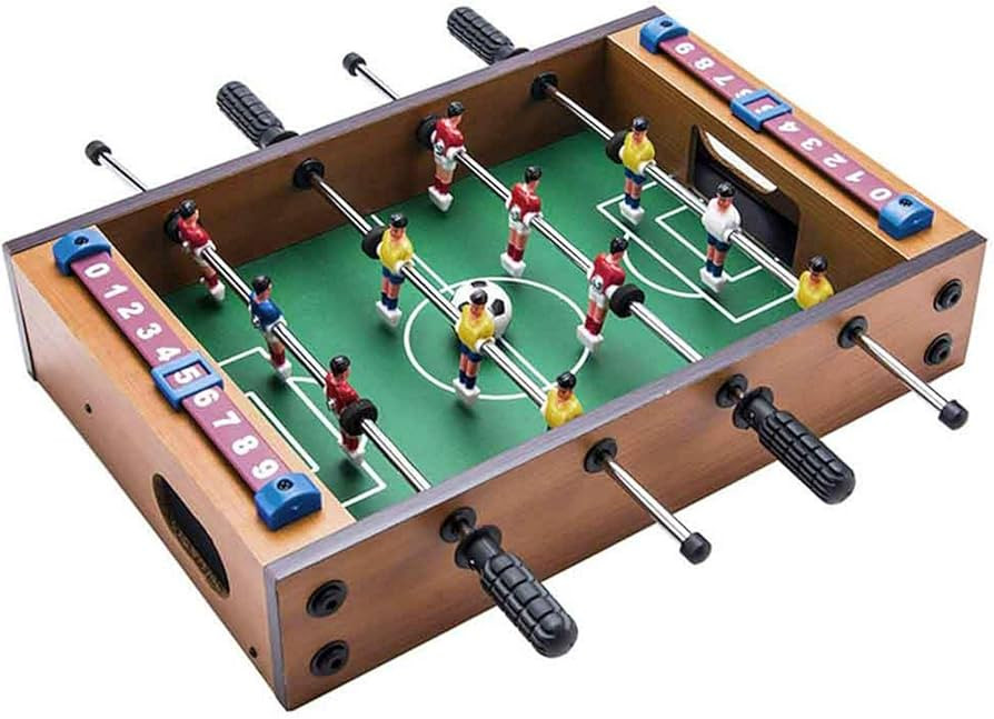 Table Football, 13.5'' Mini Foosball Table Soccer Tabletop Football Table w/ 2 Footballs and Socc... | Amazon (CA)