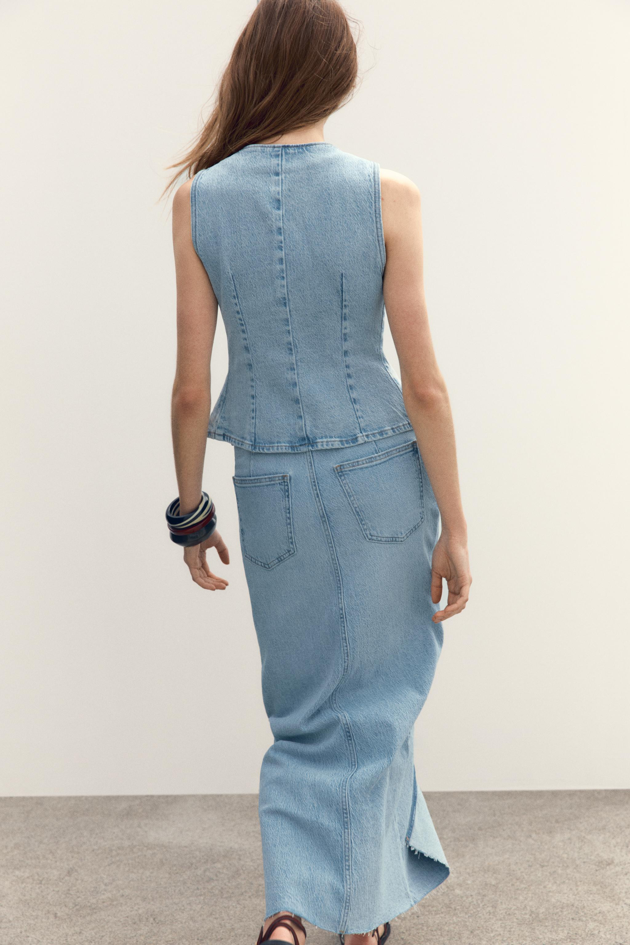 Z1975 DENIM VEST | Zara US
