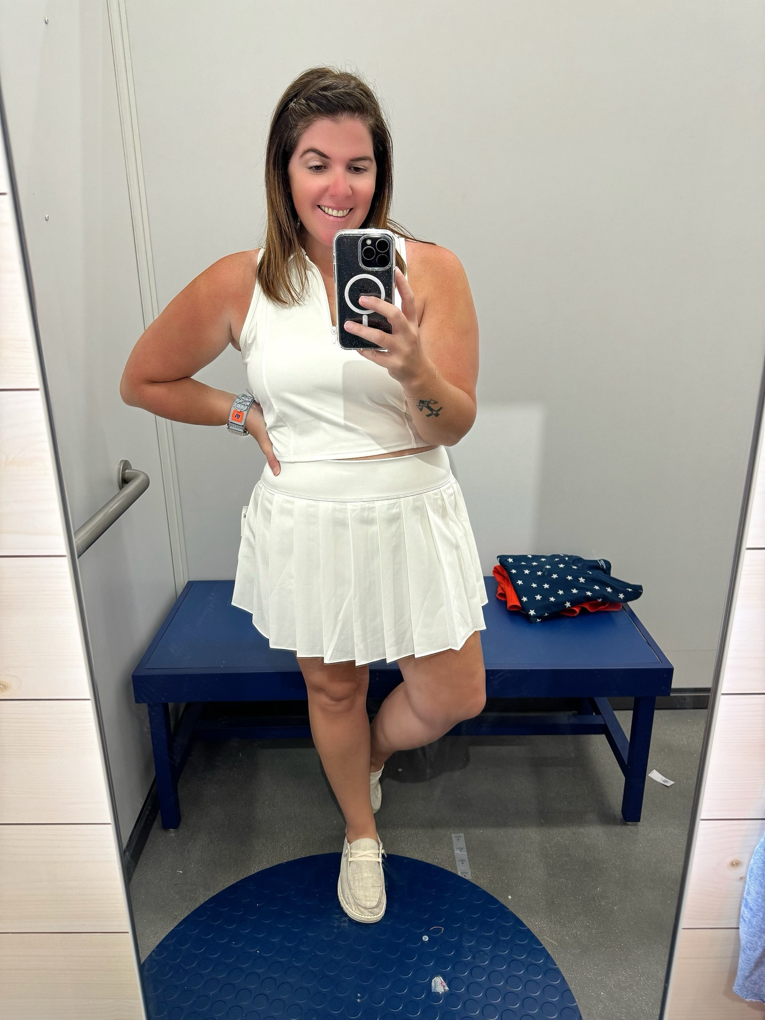 If you live in the south, you know light colors and moisture wicking fabric are your best friends! This set is from the Old Navy active line and I want this set in all colors! Both pieces run TTS and also come in several color options! This set is also 50% off with code FIFTY! 

#LTKMidsize #LTKFindsUnder50 #LTKSaleAlert