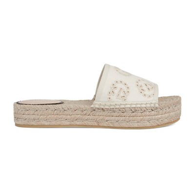 Women's Interlocking G espadrille sandal | Gucci (US)