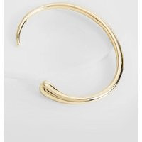 boohoo Women's Gold Cuff Bracelet | Metal | boohoo (US & Canada)