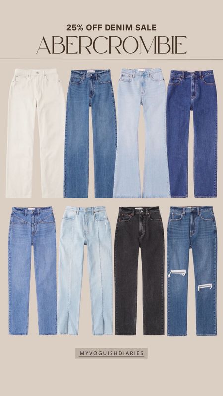 Abercrombie semi-annual denim sale! 25% off all jeans 

Abercrombie sale, Abercrombie denim sale, Abercrombie jeans, Abercrombie jeans sale, Abercrombie jeans, Abercrombie Jean sale, Abercrombie staple jeans, Abercrombie staple denim, staple jeans, baggy jeans, high-rise jeans, low rise jeans, 90s straight jeans, relaxed jeans, 90s straight leg jeans

#LTKunder50 #LTKsalealert #LTKunder100