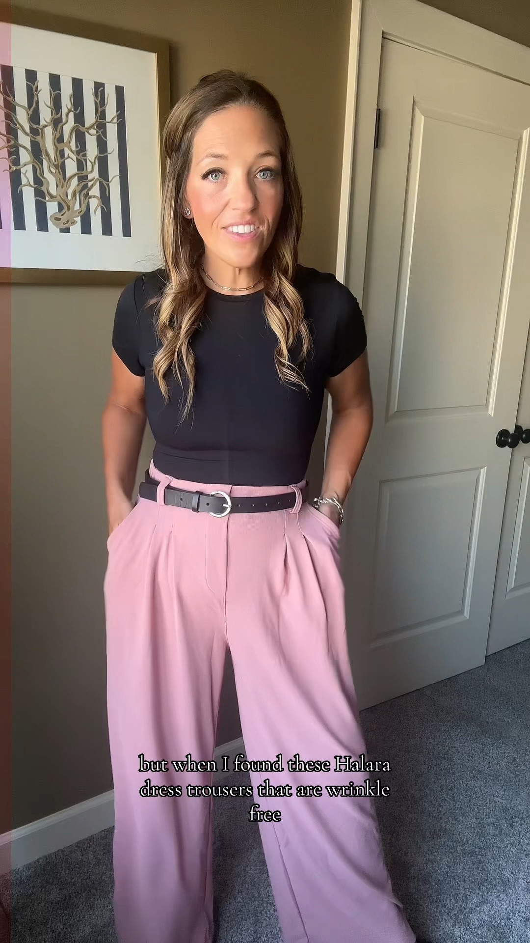 Comfy, flowy, wrinkle free, wide leg dress pants perfect for work.  #halarapants #halara #workpants #businesscasual @Halara_official 

#LTKMidsize #LTKBacktoSchool #LTKWorkwear
