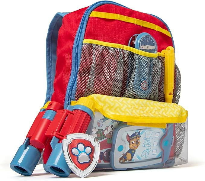 Melissa & Doug PAW Patrol Pup Backpack Role Play Set (15 Pieces) - PAW Patrol Adventure Pack, Toy... | Amazon (US)