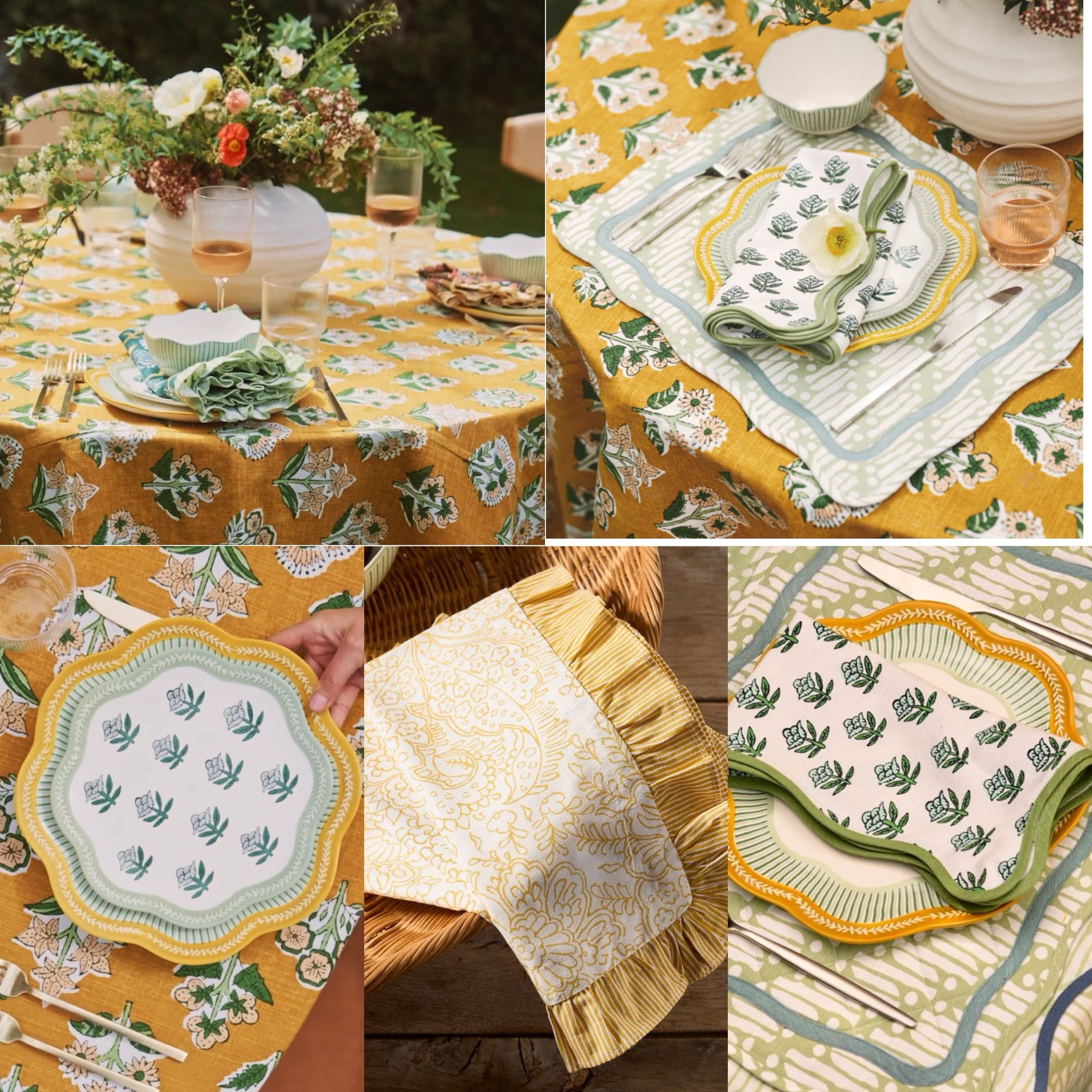 On trend now — the vibrant florals collection from West Elm. Created in collaboration with Purna Khatau, this tabletop collection brings a touch of elegance and romance to your everyday life. #tabletop #tablelinens

#LTKHome #LTKSummerEdit #LTKSeasonal