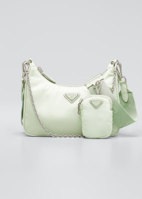 Prada Re-Edition 2005 Nylon Chain Shoulder Bag | Bergdorf Goodman