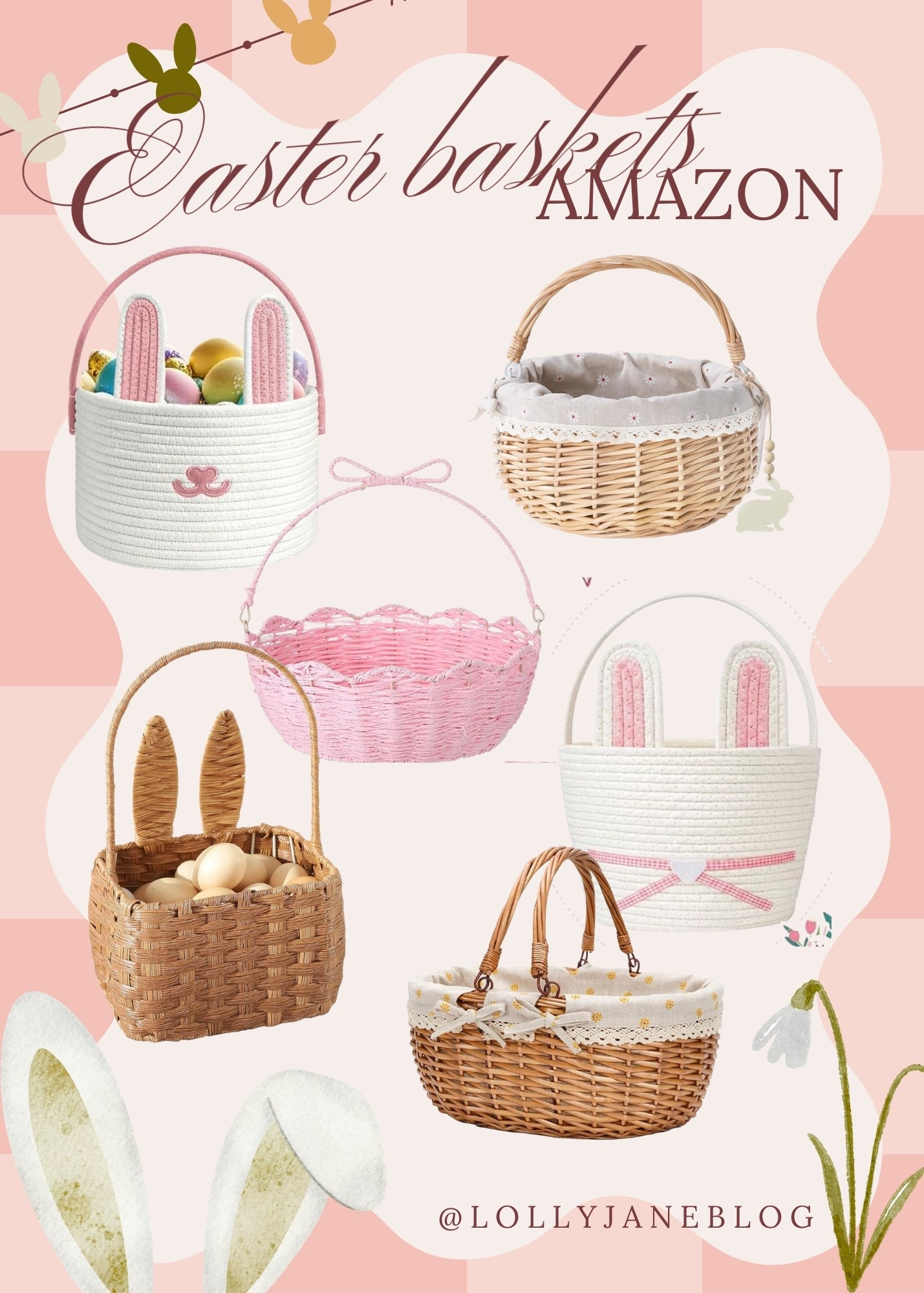 Easter baskets from Amazon! 💐🧺🐰🐣

#LTKmomlife #LTKKids #LTKSpringSale