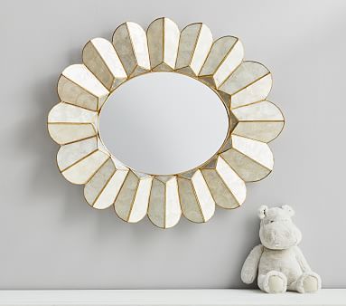 Capiz Mirror | Pottery Barn Kids