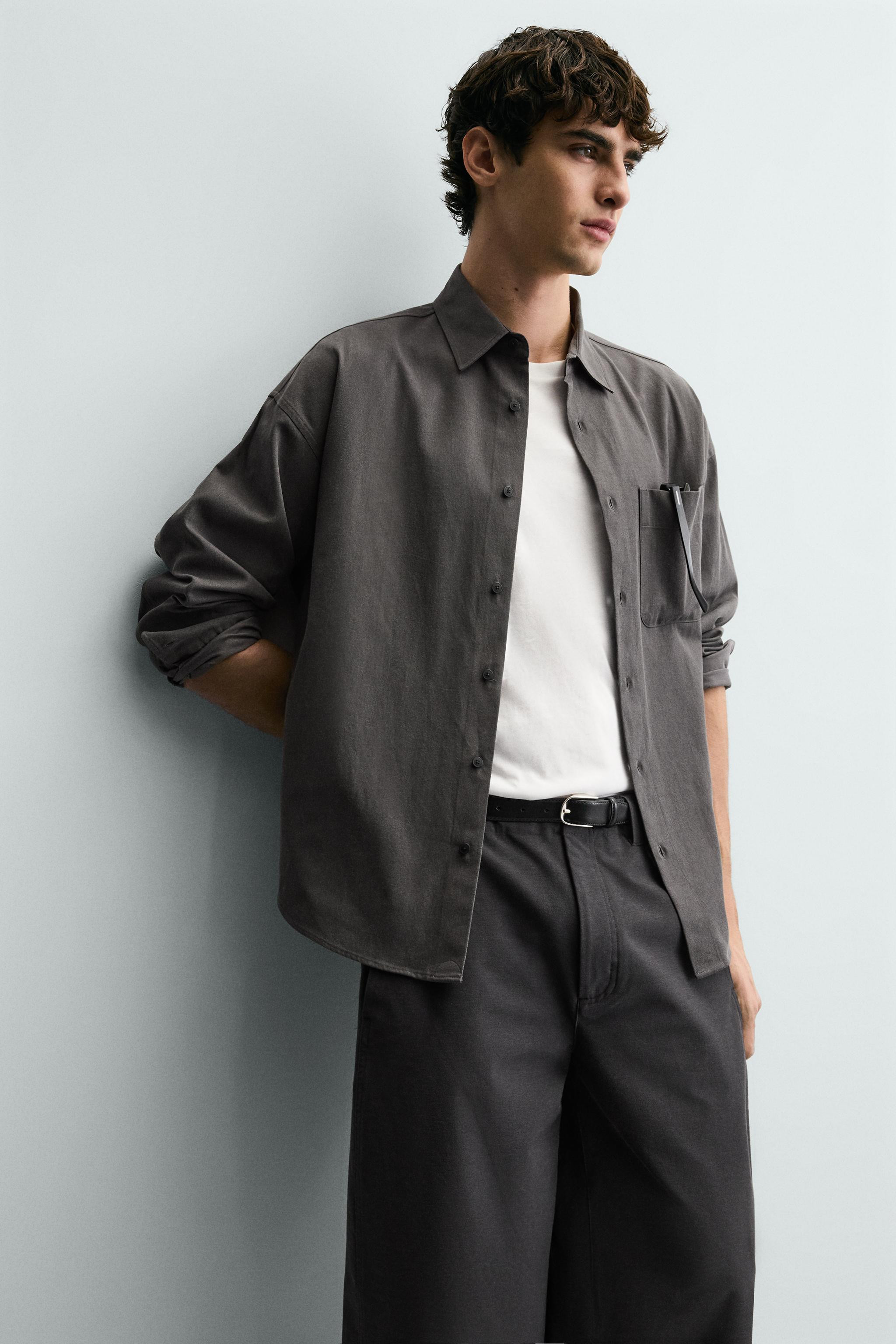 FLUID RELAXED FIT SHIRT | Zara UK