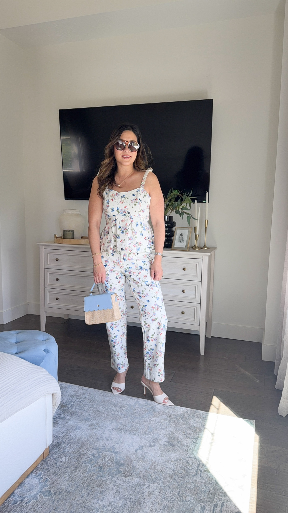 Walmart matching set // summer outfit // floral set 

Wearing a small in both

#LTKootd #LTKSeasonal #LTKPetite