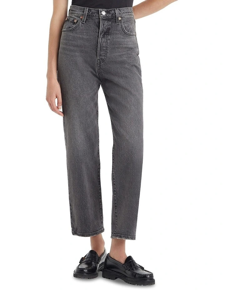 Ribcage Straight Ankle Jeans in Well Worn | Myer