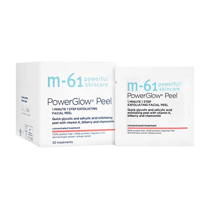 M-61 PowerGlow® Peel- 30 Treatments- 1-minute, 1-step exfoliating glow peel with glycolic, vitam... | Amazon (US)