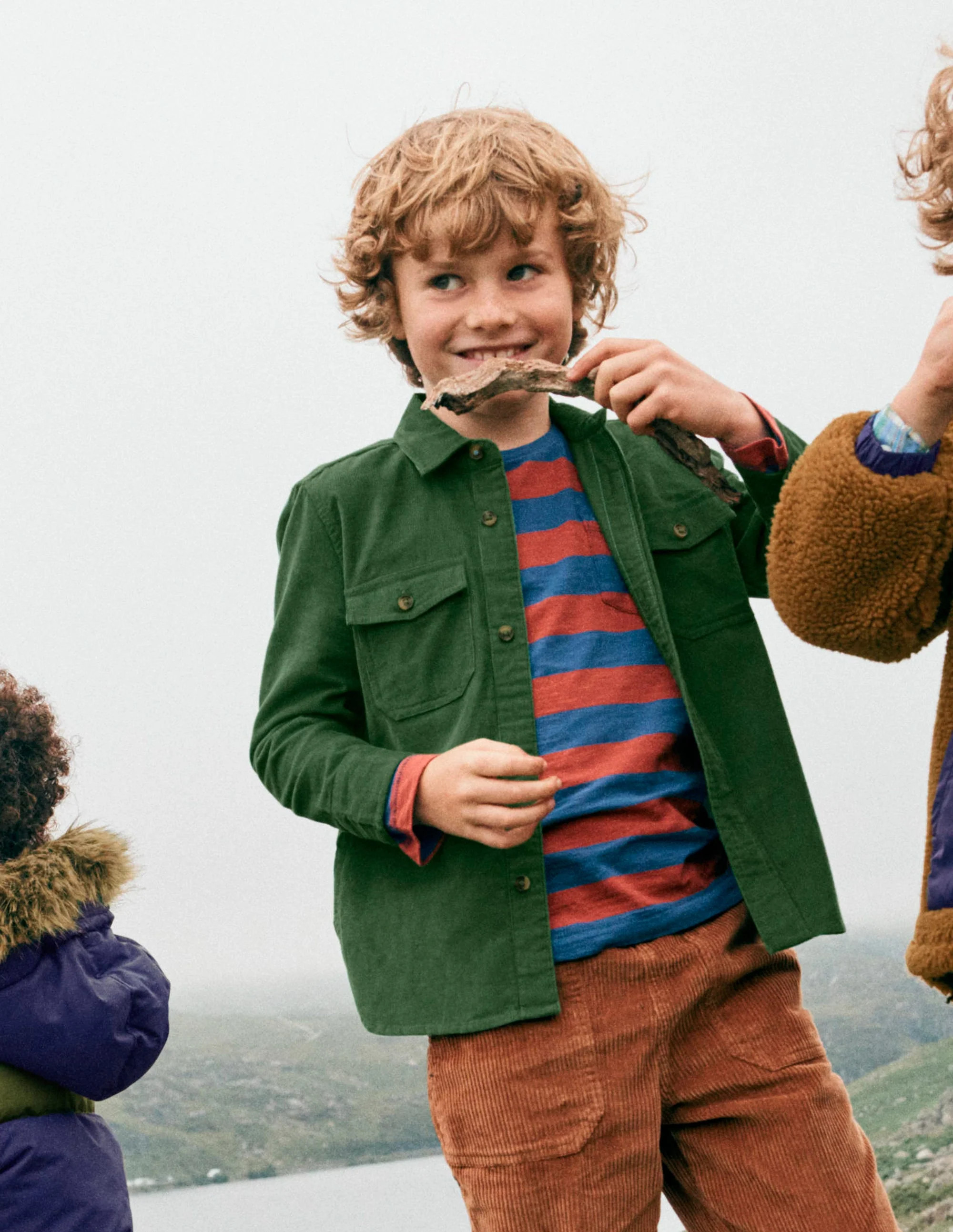 Corduroy Shirt-Pine Green | Boden UK
