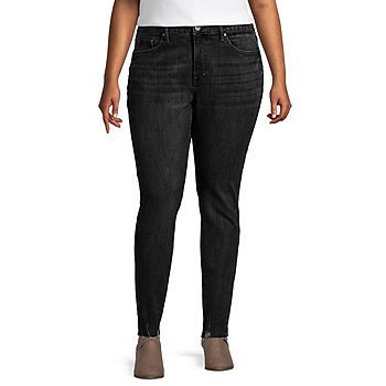 a.n.a - Plus Womens High Rise Curvy Skinny Jean - JCPenney | JCPenney