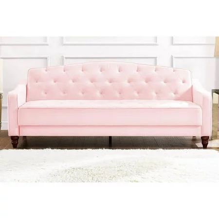 9 by Novogratz Vintage Tufted Sofa Sleeper II, Multiple Colors | Walmart (US)