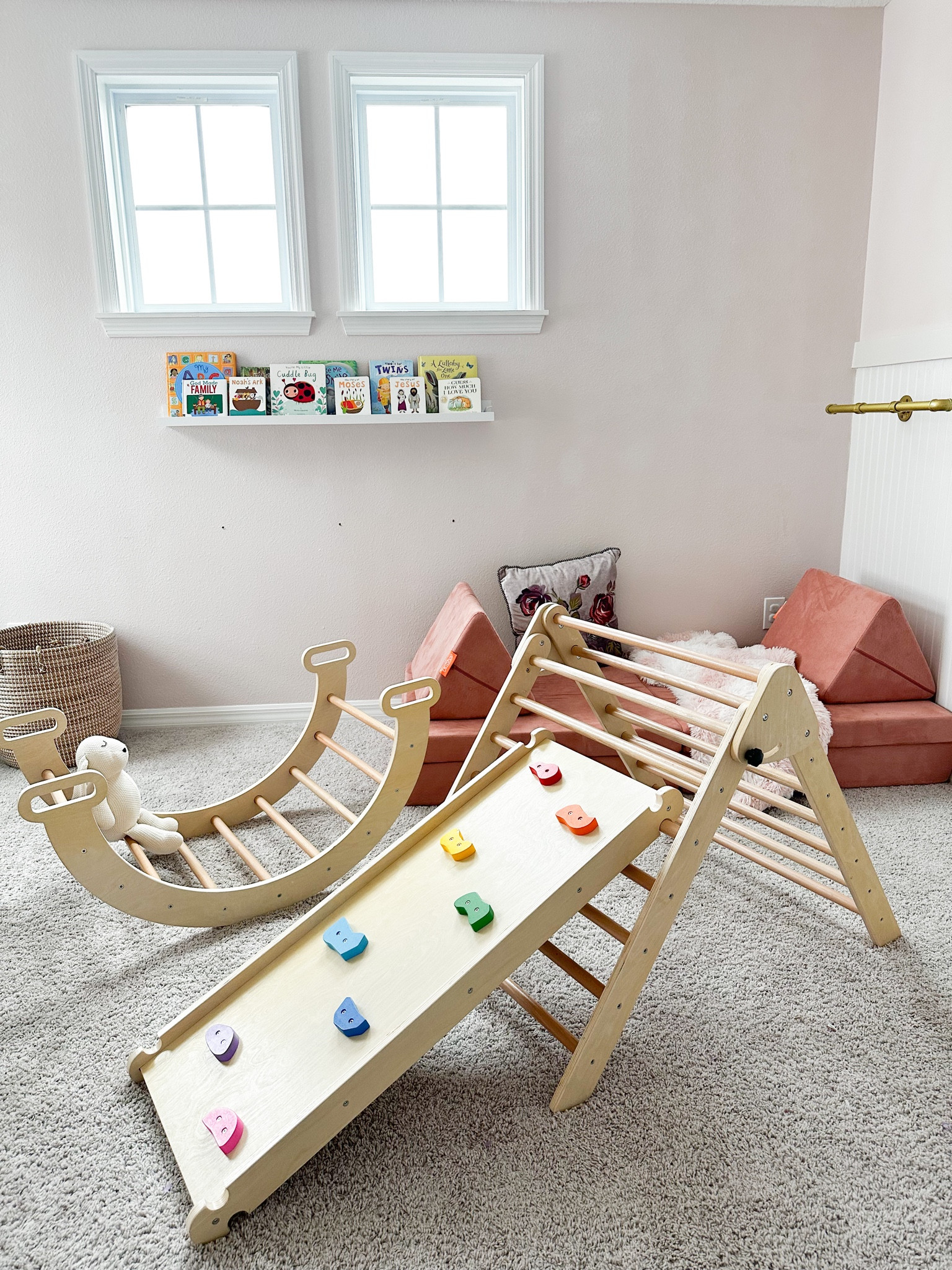 My toddlers can play on this for hours! It’s the cutest thing ever and I’m so glad it’s made it’s way into our playroom 🧸🩷🩷

Toddler toys, sensory toys, keeping kids active, playroom toys, toddler ideas, playroom ideas, kid toys, kid toddler gym, play set 

#LTKsalealert #LTKhome #LTKkids