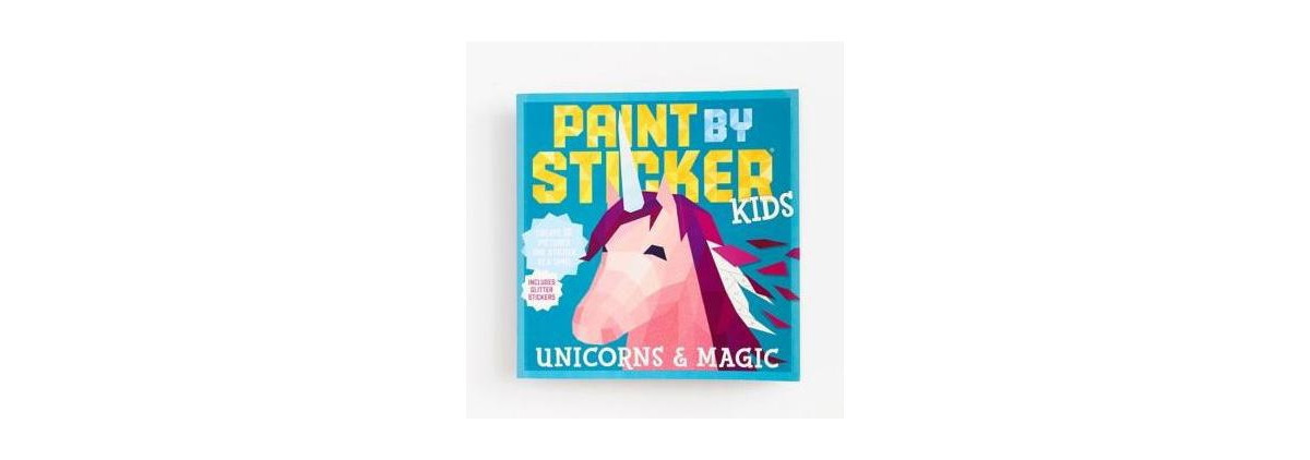 Unicorns & Magic (Paint by Sticker Kids Series) by Workman Publishing | Macys (US)