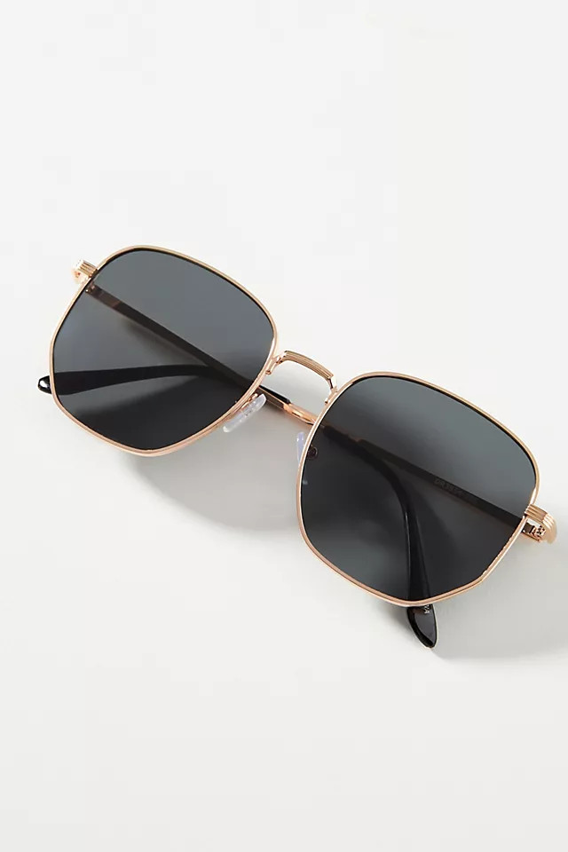 Square Aviator Sunglasses | Anthropologie (US)
