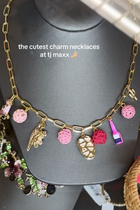 Shop similar charm necklaces at tj maxx!

#LTKfindsunder50 #LTKstyletip #LTKfindsunder100