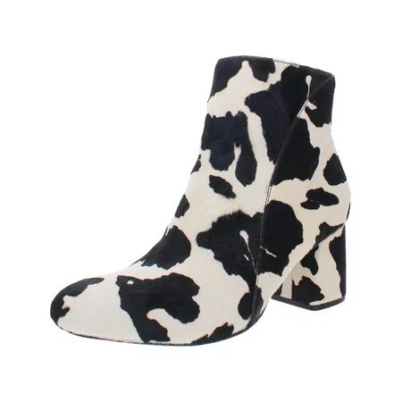 INC Womens Farren 2 Cow Hair Ankle Ankle Boots B/W 12 Medium (B M) | Walmart (US)