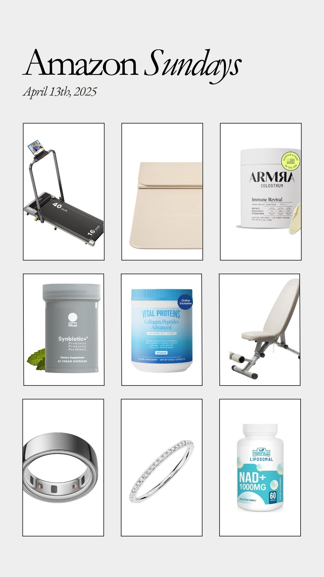 My current health and fitness picks from Amazon. 

 #LTKActive #LTKHome