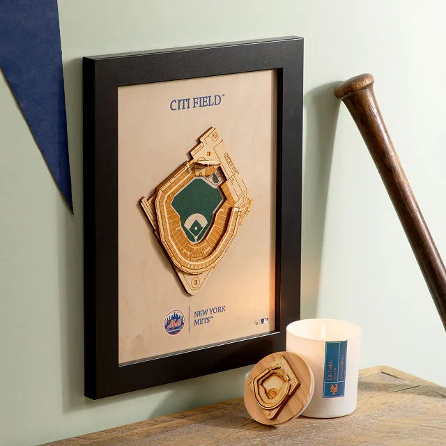 MLB Wall Sculpture Stadium Art - Baseball Gift | UncommonGoods