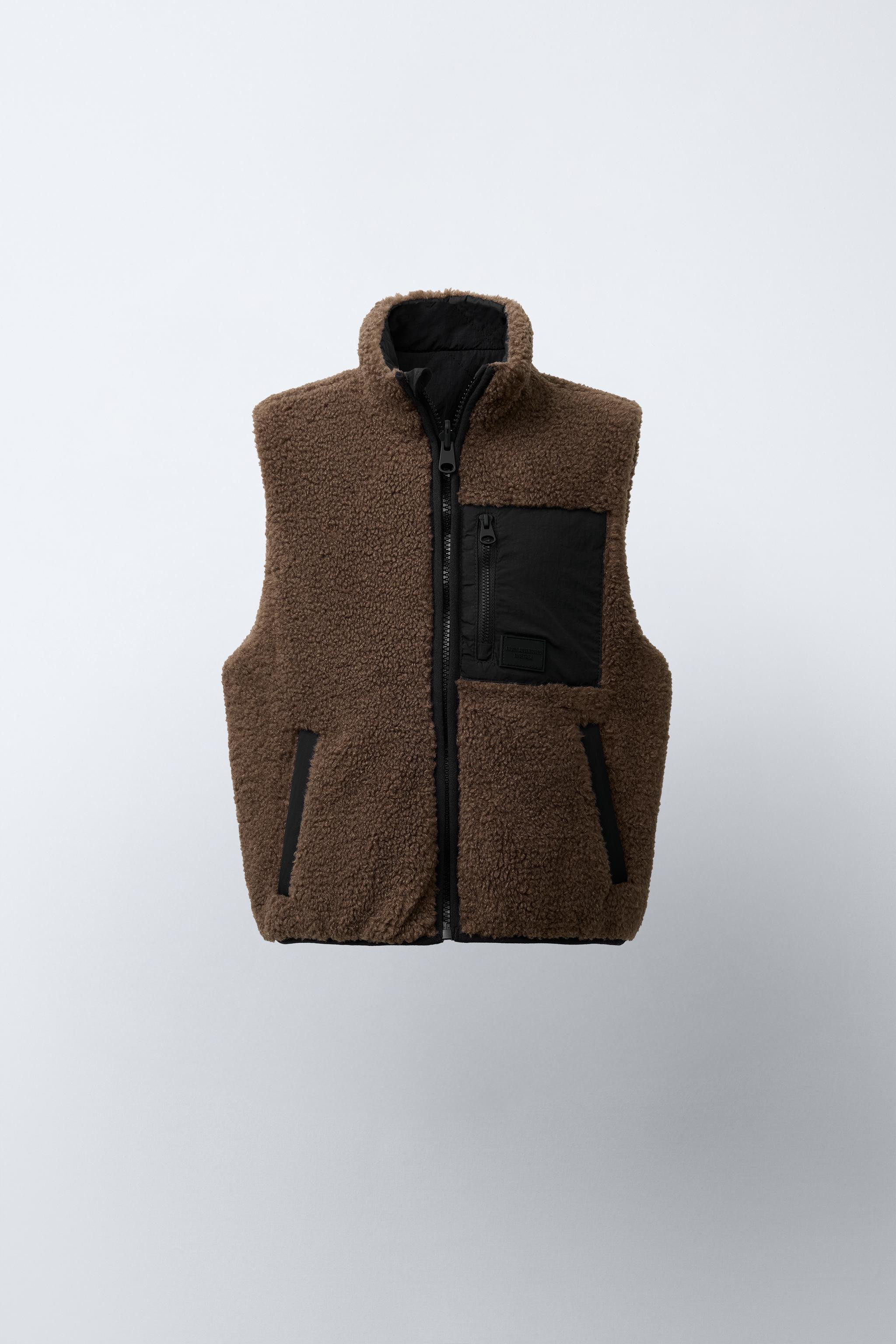 REVERSIBLE FLEECE VEST | Zara US
