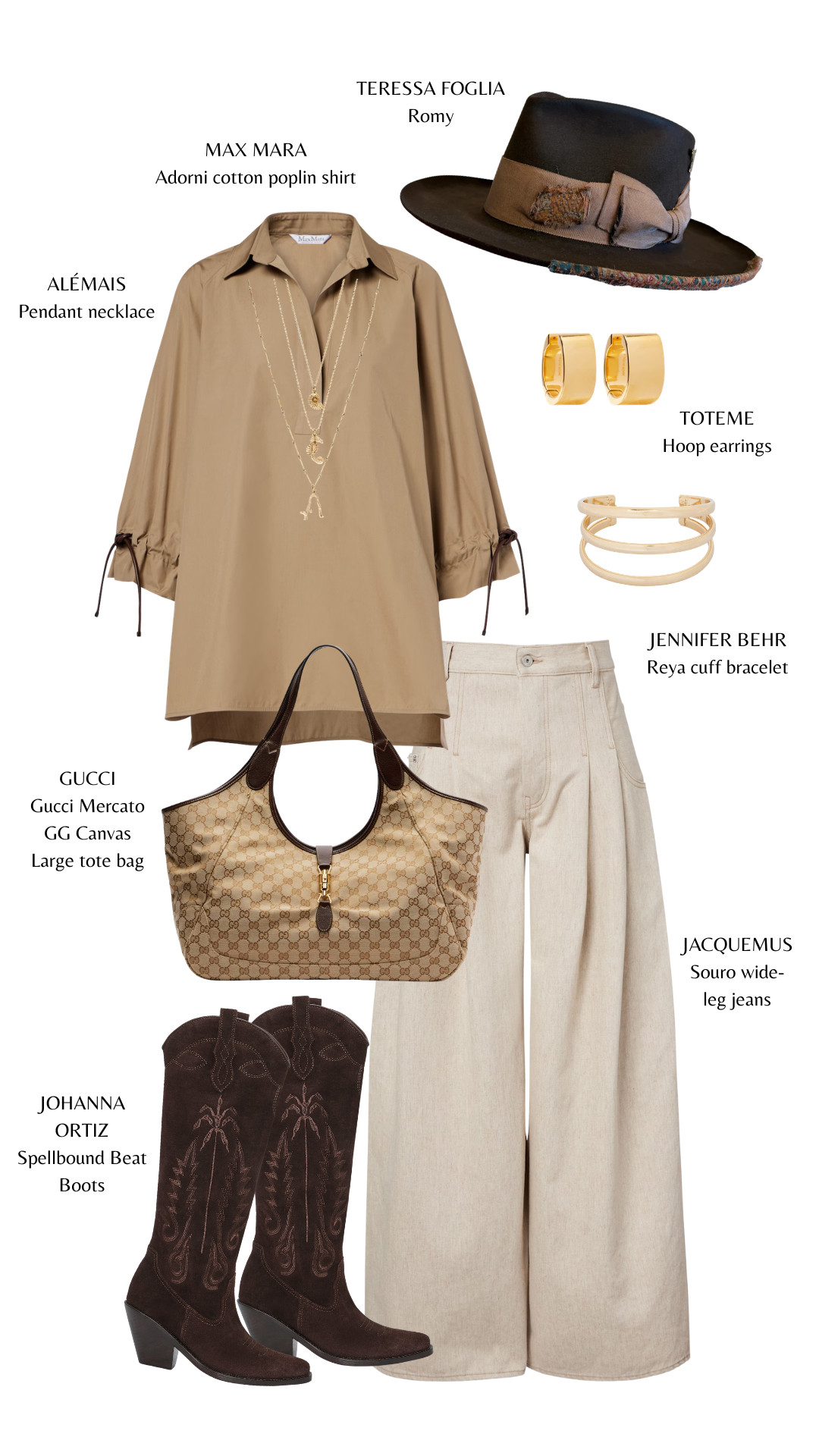 Soft neutrals styled the western way — relaxed tailoring, rich textures, and effortless elegance from head to toe. 🤎
#WesternChic #NeutralStyle #EffortlessElegance #CowgirlChic #OOTD 

 #LTKFestival #LTKgrwm #LTKootd