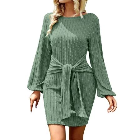 Larisalt Dresses With Sleeves Women s Floral Boho Dress Casual Short Sleeve V Neck Ruffle Tiered Sum | Walmart (US)