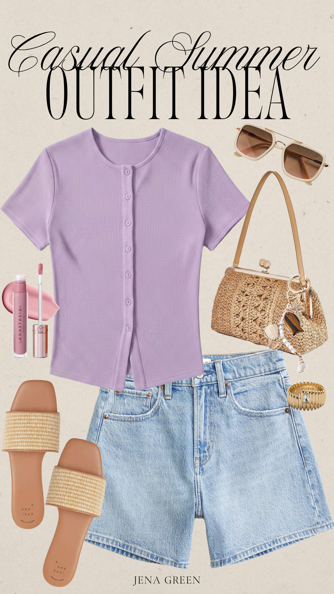 Casual Summer Outfit | Casual Summer Look | Summer Finds | Summer Fashion 

 #LTKootd #LTKSeasonal
