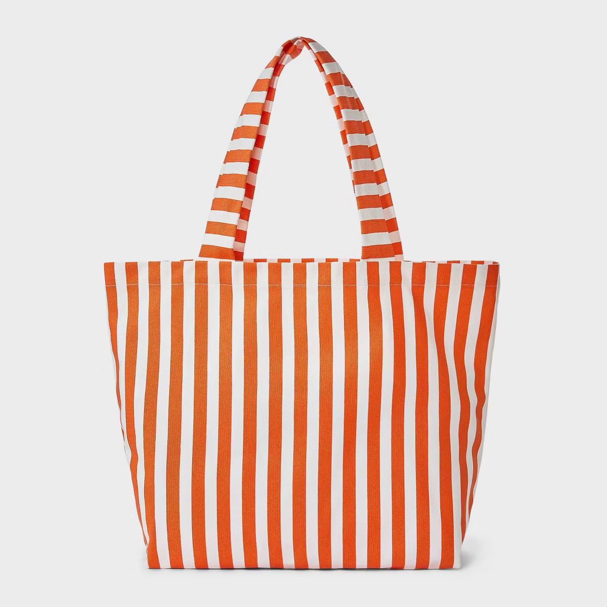 Canvas Beach Striped Tote Bag - Shade & Shore™ Pink | Target