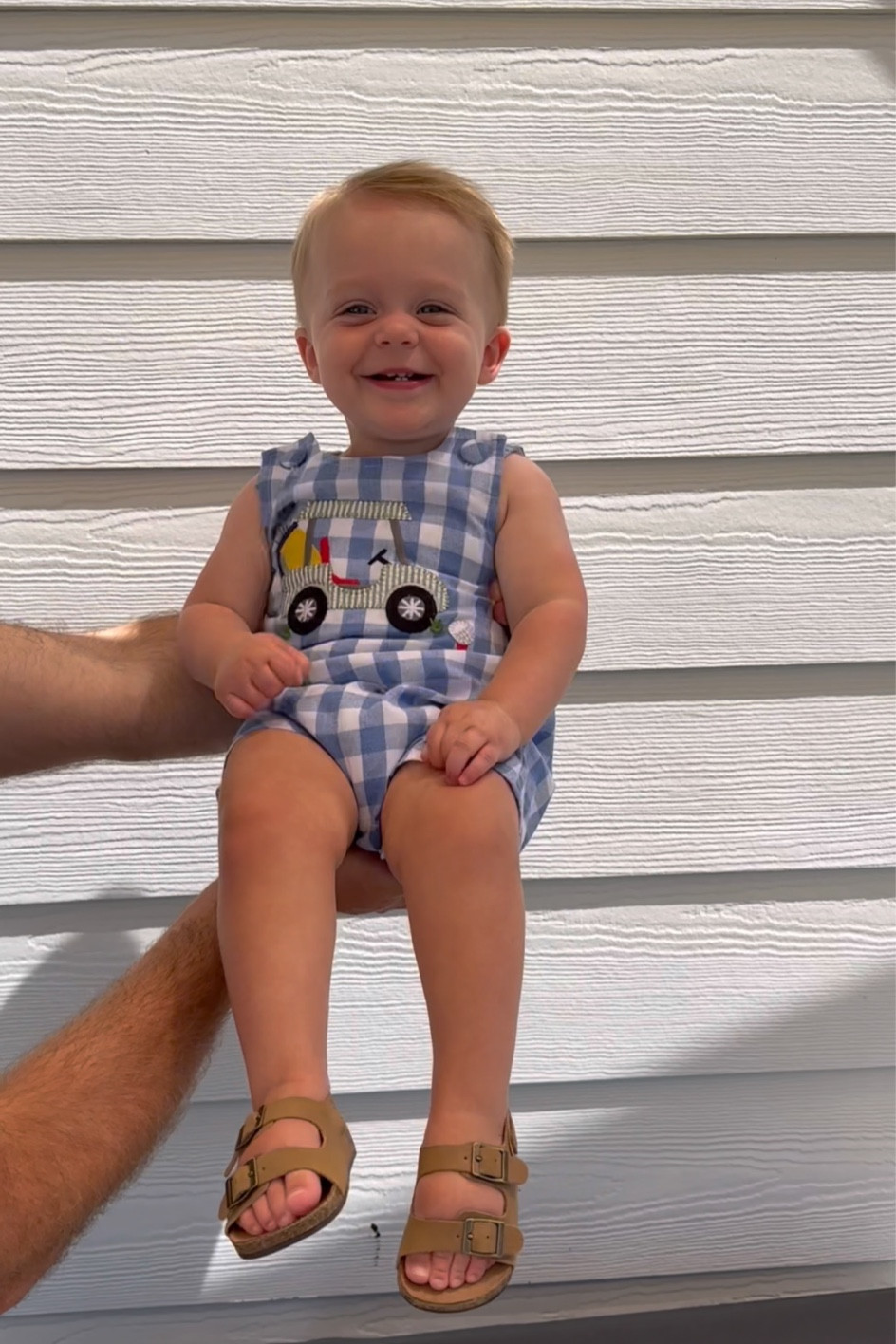 Cheesin’ into his first year!! Loved this little romper for his golf party!

#LTKfamily #LTKbaby #LTKkids