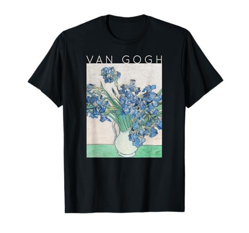 Van Gogh Irises Art Spring - Art for Artists T-Shirt | Amazon (US)