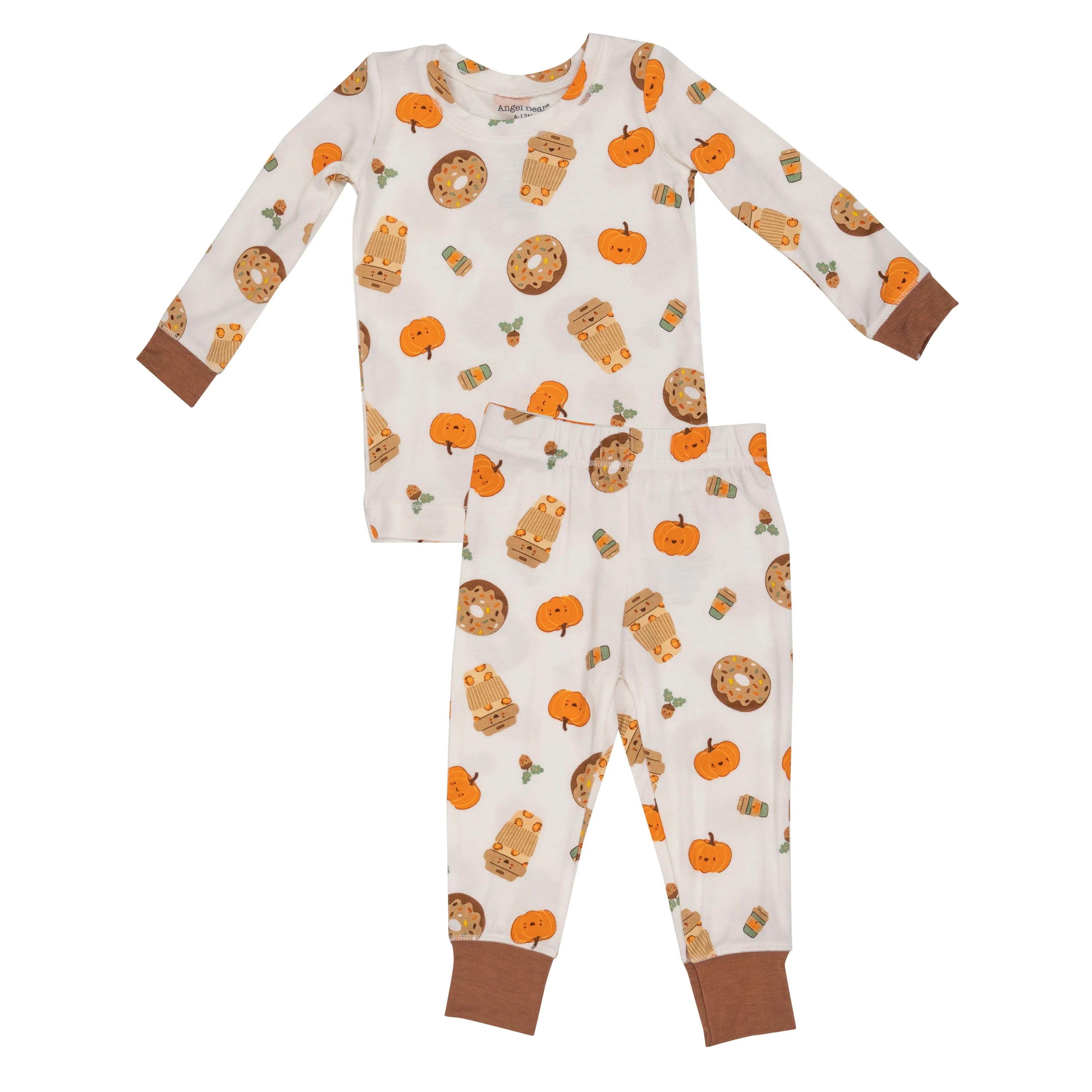 2-Piece Lounge Wear Set, Pumpkin Spice Latte | SpearmintLOVE