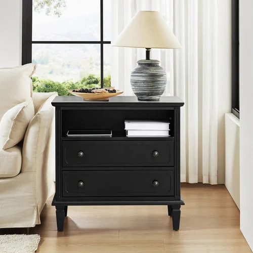 Elrond 2 Drawer Bedside Table | Temple & Webster AU