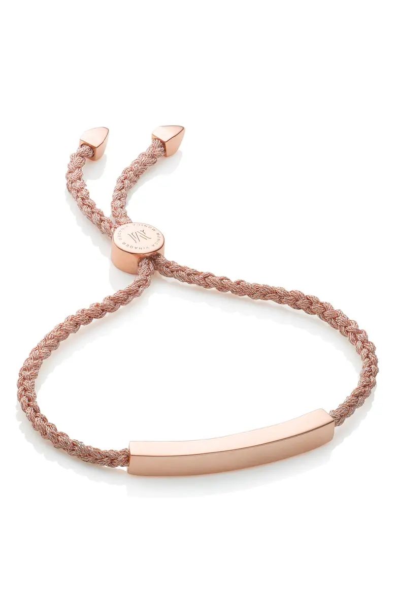 Engravable Linear Friendship Bracelet | Nordstrom